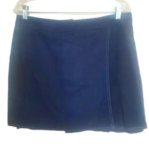 Stelen dark blue mini skirt Size Large